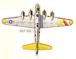 P487 Bombardment Group Colors