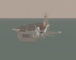 F18 Carrier Landing